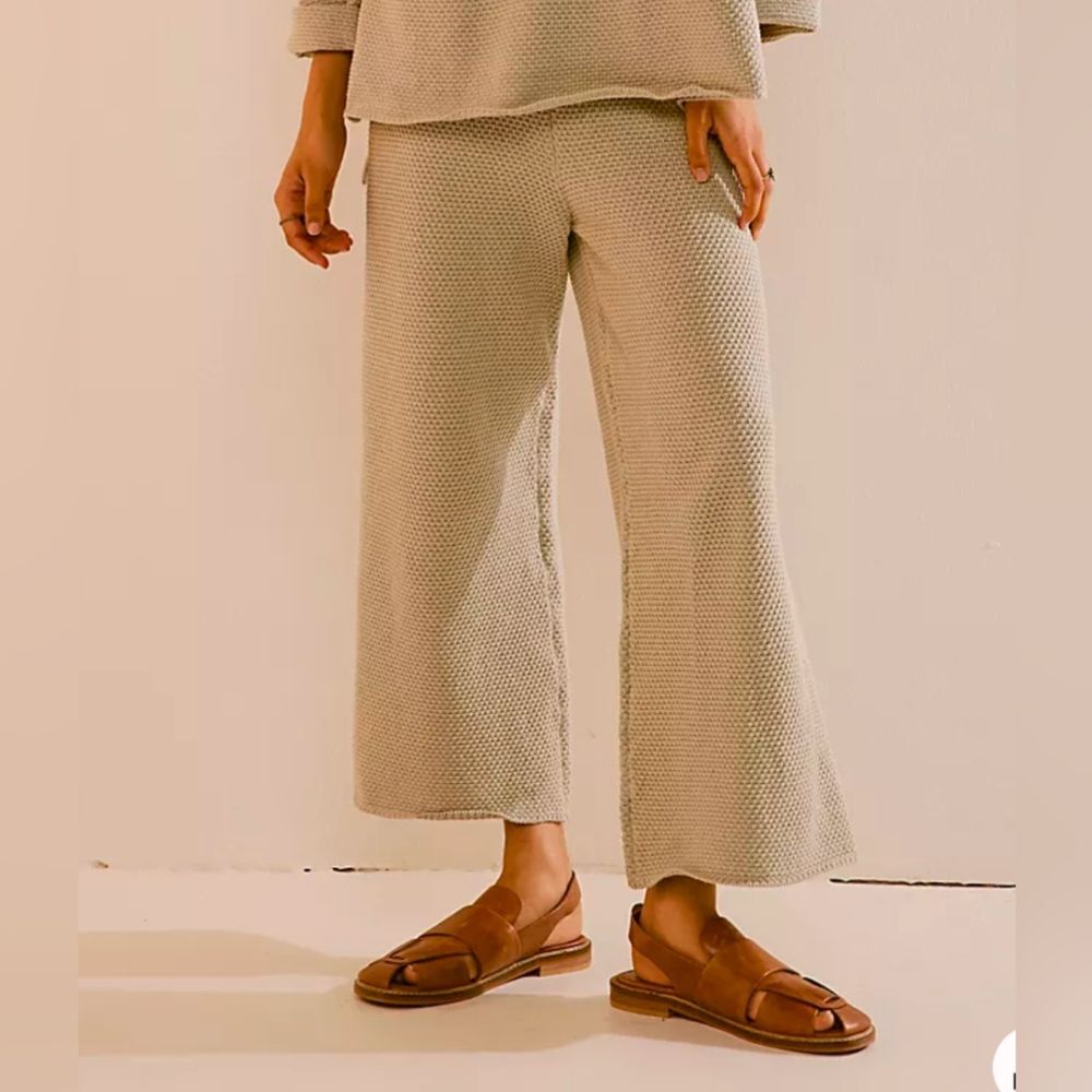 Free People Beach Hailee sweater knit pants